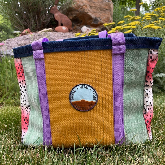 Repurposed Fire Hose Tote - Medium