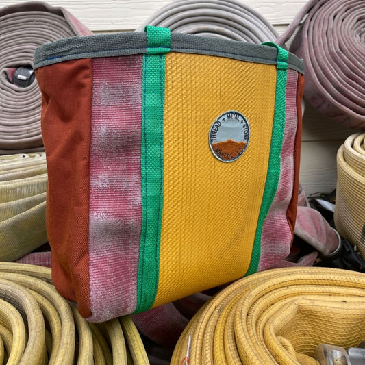 Repurposed Fire Hose Tote - Small