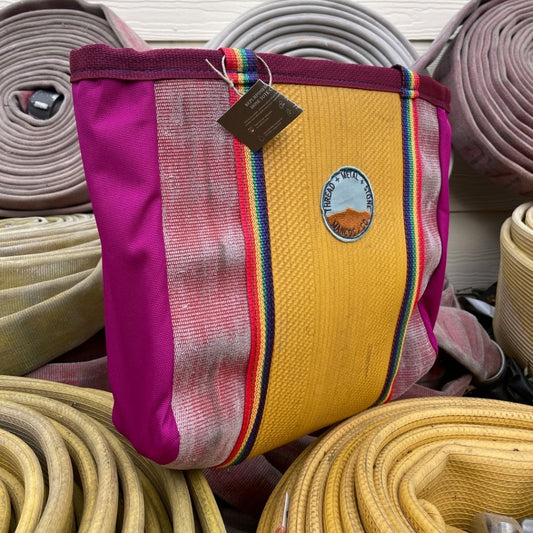 Repurposed Fire Hose Tote - Small