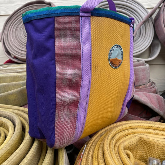 Repurposed Fire Hose Tote - Small