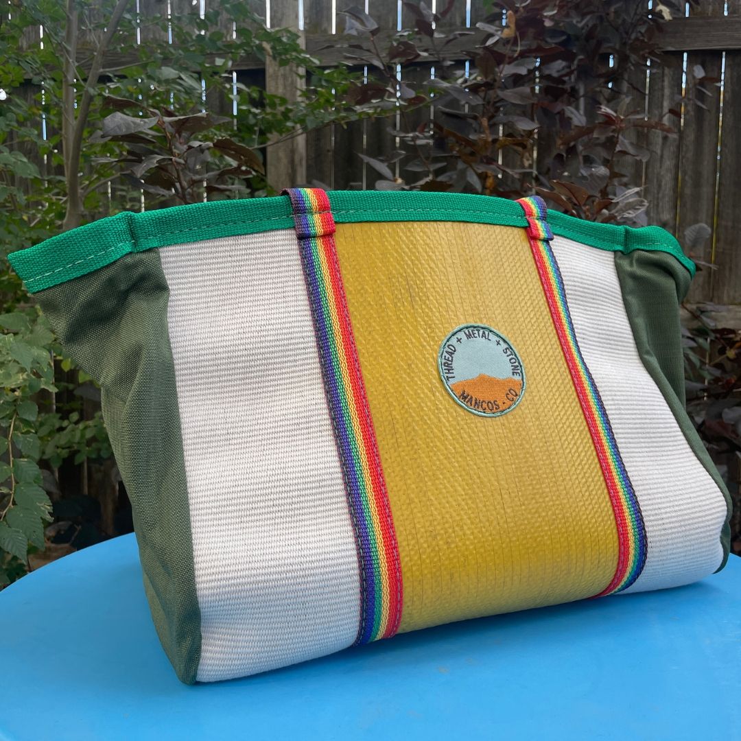 Repurposed Fire Hose Tote - Large