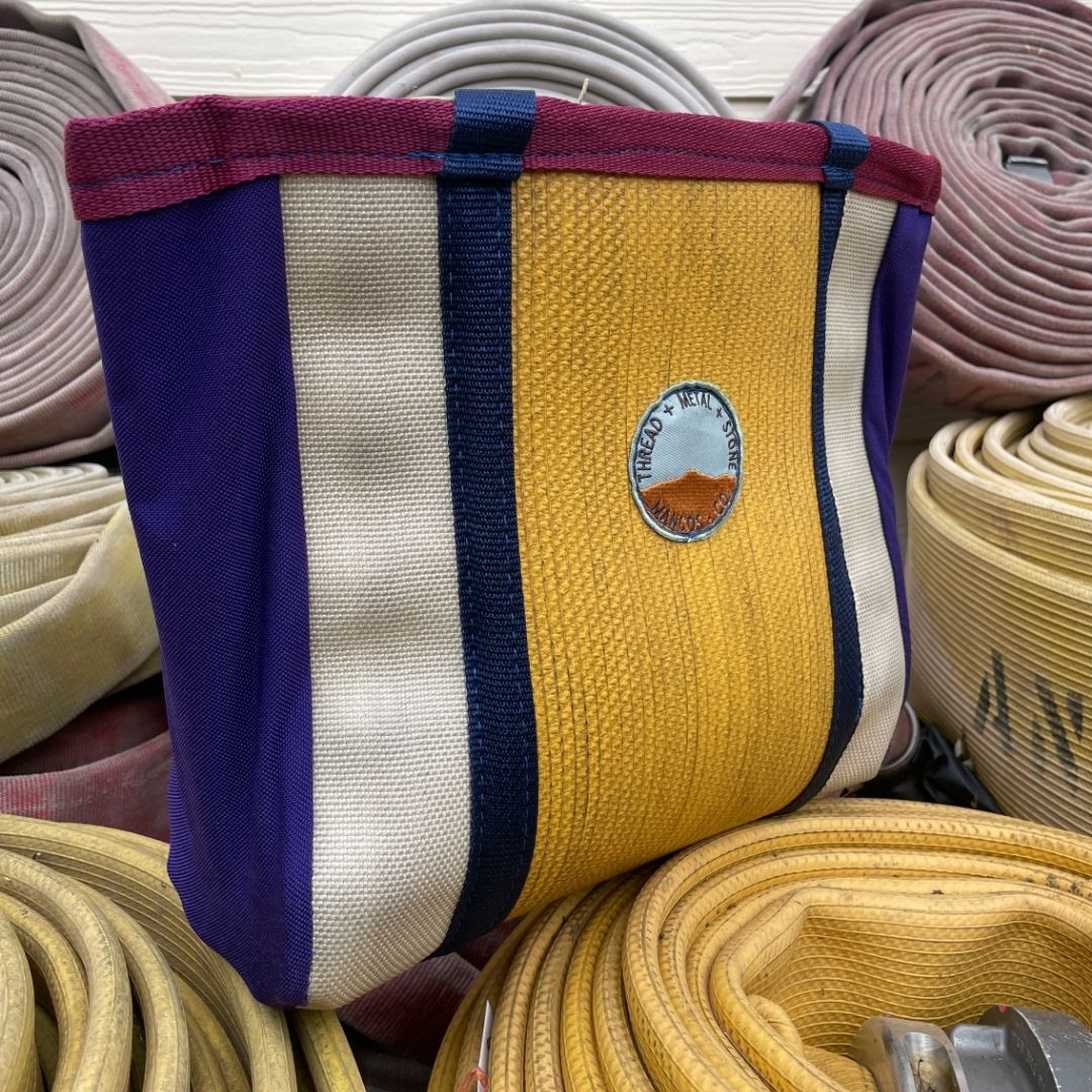 Repurposed Fire Hose Tote - Small