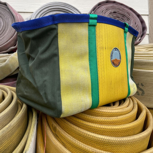 Repurposed Fire Hose Tote - Large