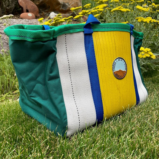 Repurposed Fire Hose Tote - Large
