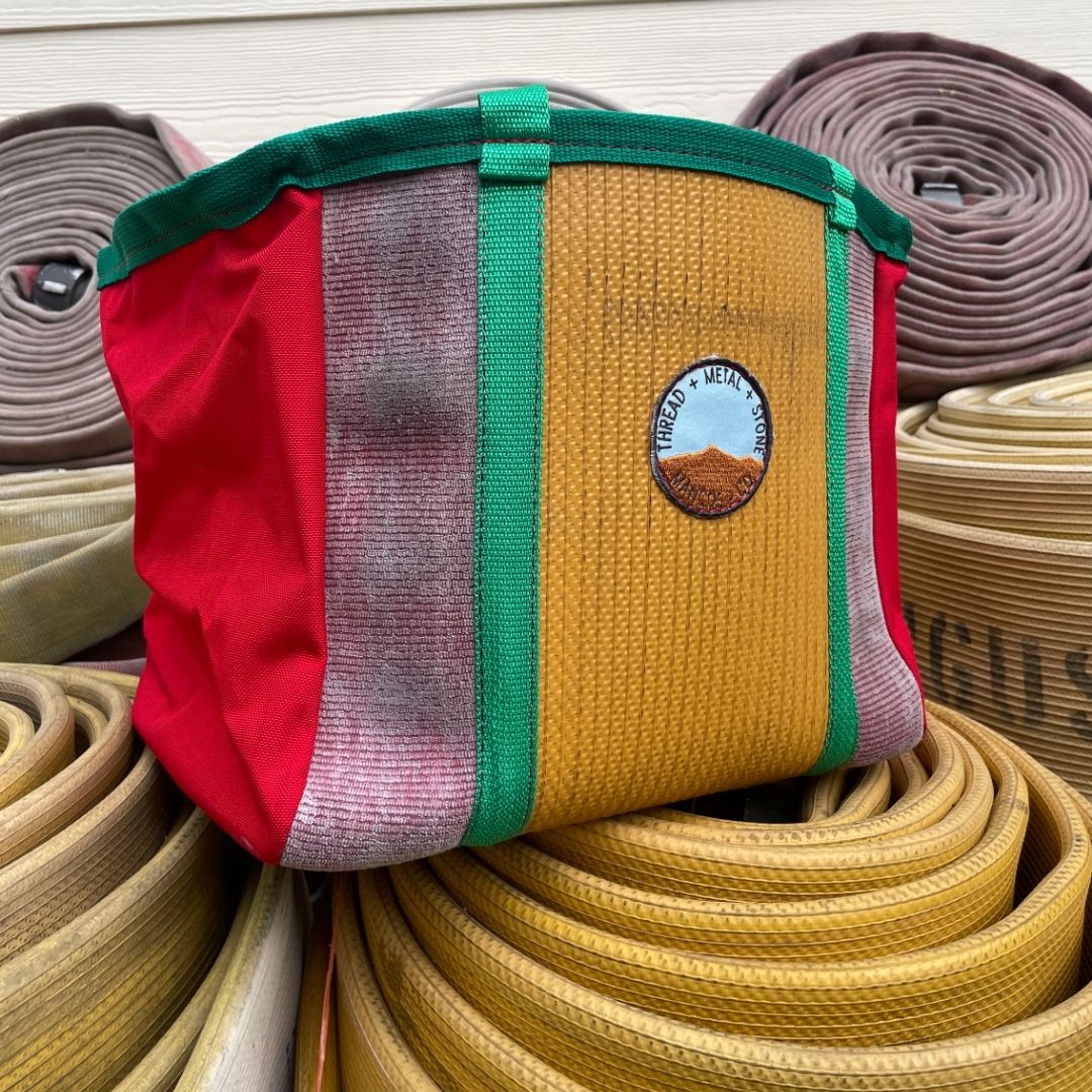 Repurposed Fire Hose Tote - Medium