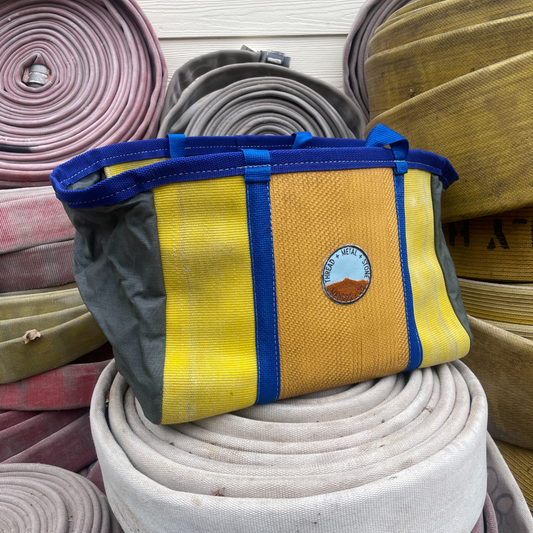 Repurposed Fire Hose Tote - Large
