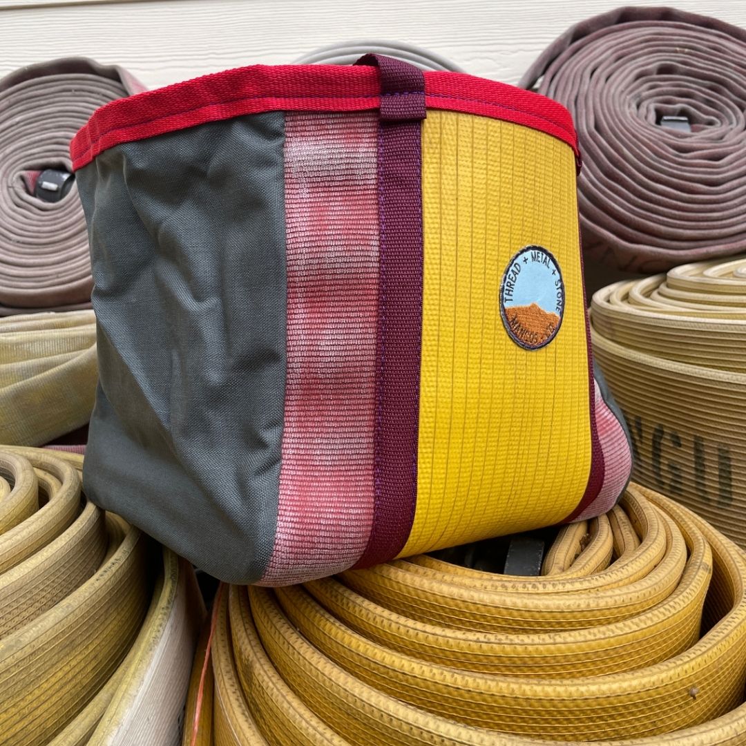 Repurposed Fire Hose Tote - Medium