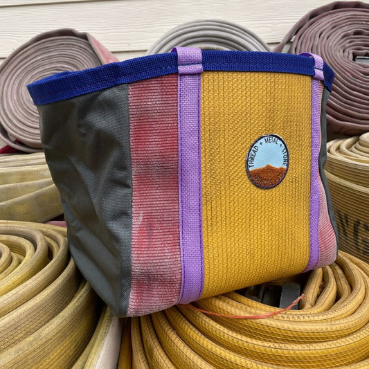 Repurposed Fire Hose Tote - Medium