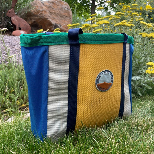 Repurposed Fire Hose Tote -Small