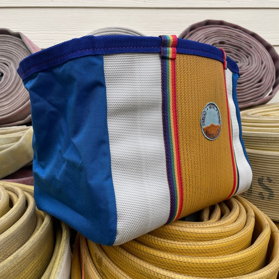 Repurposed Fire Hose Tote - Large