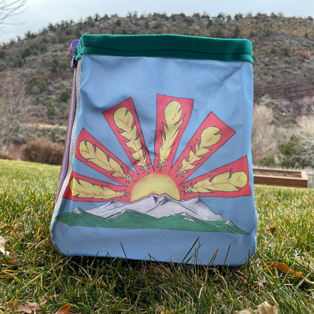 Artist Collaboration: Joe Philpott Repurposed Fire Hose Tote - Medium