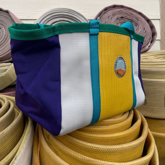 Repurposed Fire Hose Tote - Large