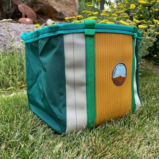 Repurposed Fire Hose Tote - Medium