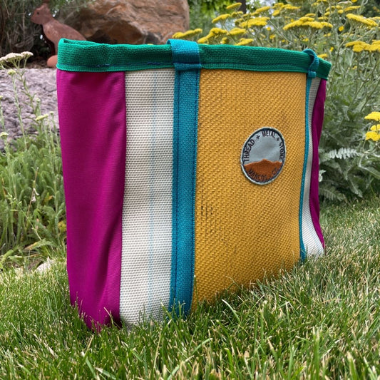Repurposed Fire Hose Tote - Small