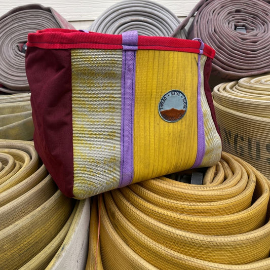 Repurposed Fire Hose Tote - Large