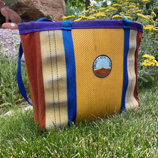 Repurposed Fire Hose Tote - Small