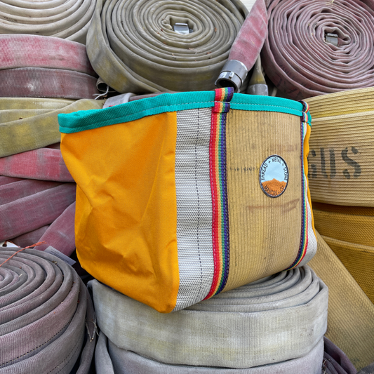 Repurposed Fire Hose Tote - Medium