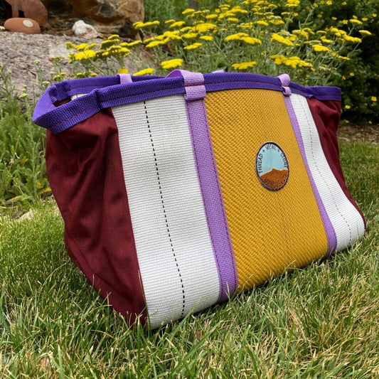 Repurposed Fire Hose Tote - Large