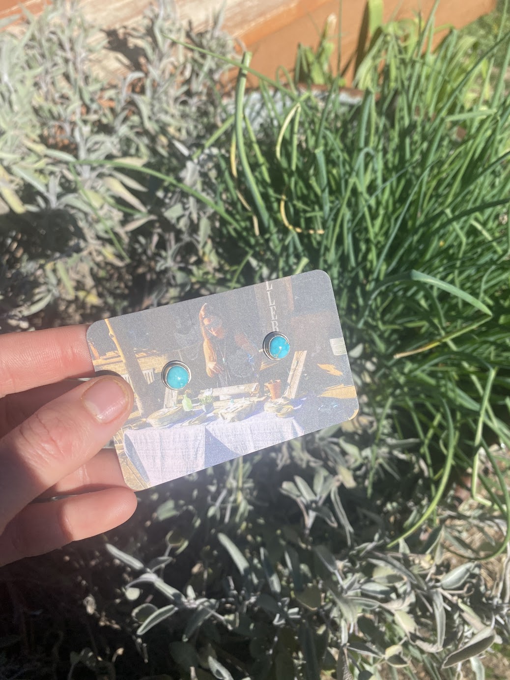 Turquoise Stud Earrings