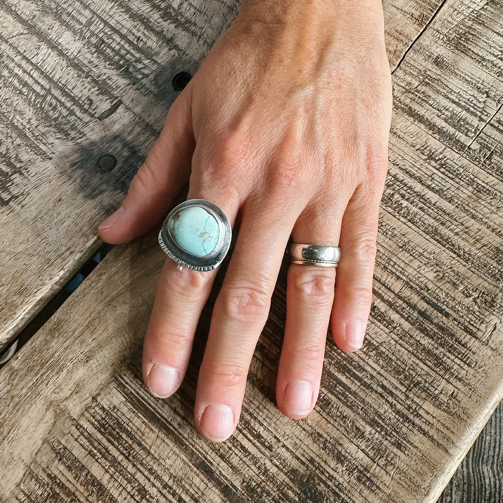 Turquoise Ring - Size 8.5